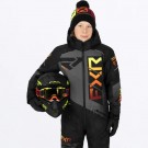 FXR Yth Helium Monosuit - Black Inferno thumbnail