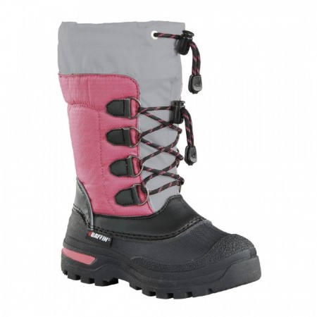 Baffin Pinetree Støvel Barn Grå/rosa