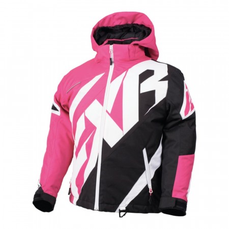 FXR CX Fuchsia/Sort/Hvit Barn & Ungdom