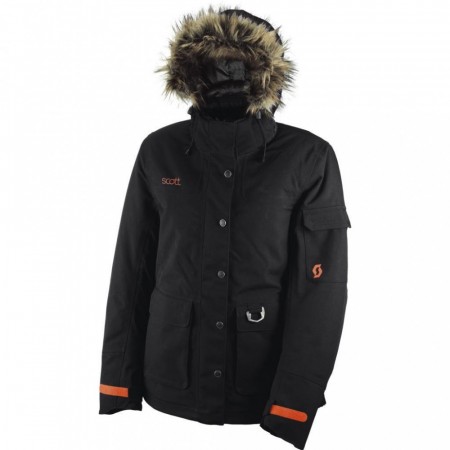 Scott Nordic Damejakke Sort
