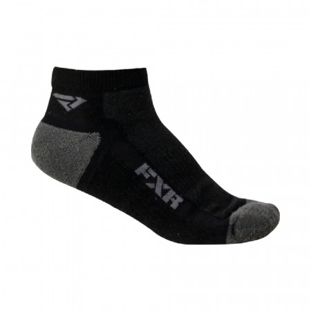 FXR Turbo Ankel Sokk Sort/Grå