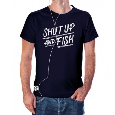 Northwestern Shut Up And Fish T-skjorte
