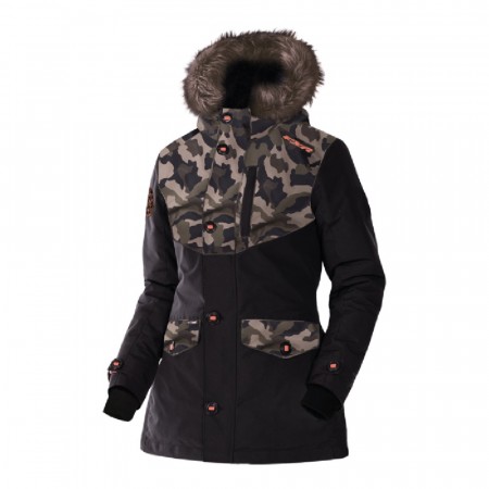 FXR Svalbard Parka Sort/army Camo