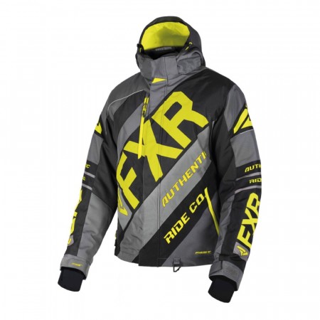 FXR CX Jakke Charcoal/Sort/Hi-vis