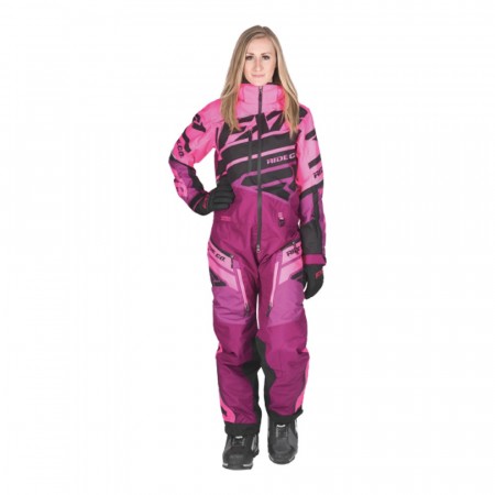 FXR Boost Lite Monosuit Elec Pink/Wineberry