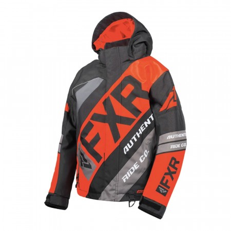 FXR CX Child Jakke Sort/Rød/Char