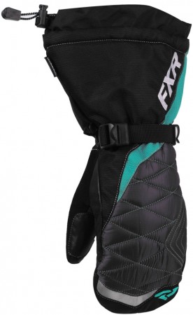 Fxr Fusion Mitt Black/mint