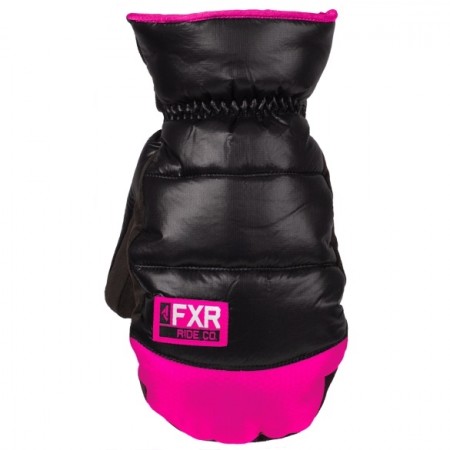 Fxr Aspen Short Cuff Mitt Black/fuchsia