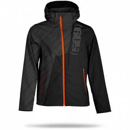 509 Tactical Softshell Jacket Black Ops Orange