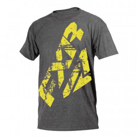 FXR Youth Broadcast Logo Charcoal/Hi-Vis