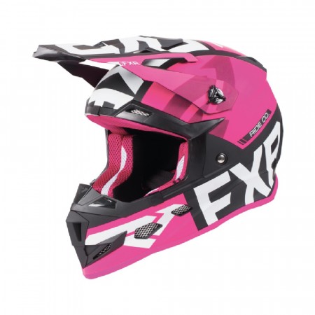 FXR Boost Evo Sort/Fuchsia Barn & Ungdom