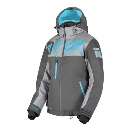 FXR Helium FX Jakke Grå/Aqua
