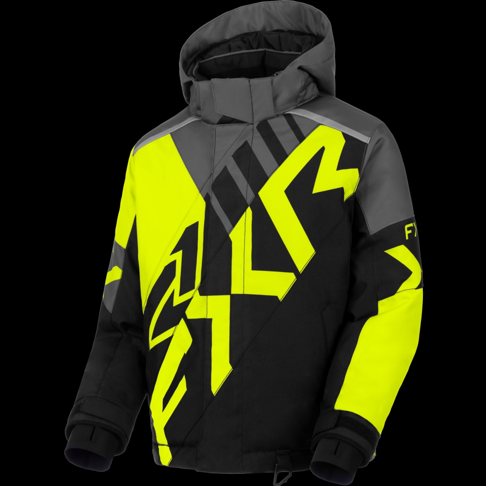 Scooterjakke i den populære fargen HiVi (neongul). 