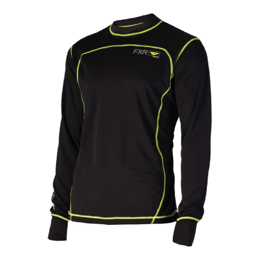 20% merino, 80% high performance polyester.