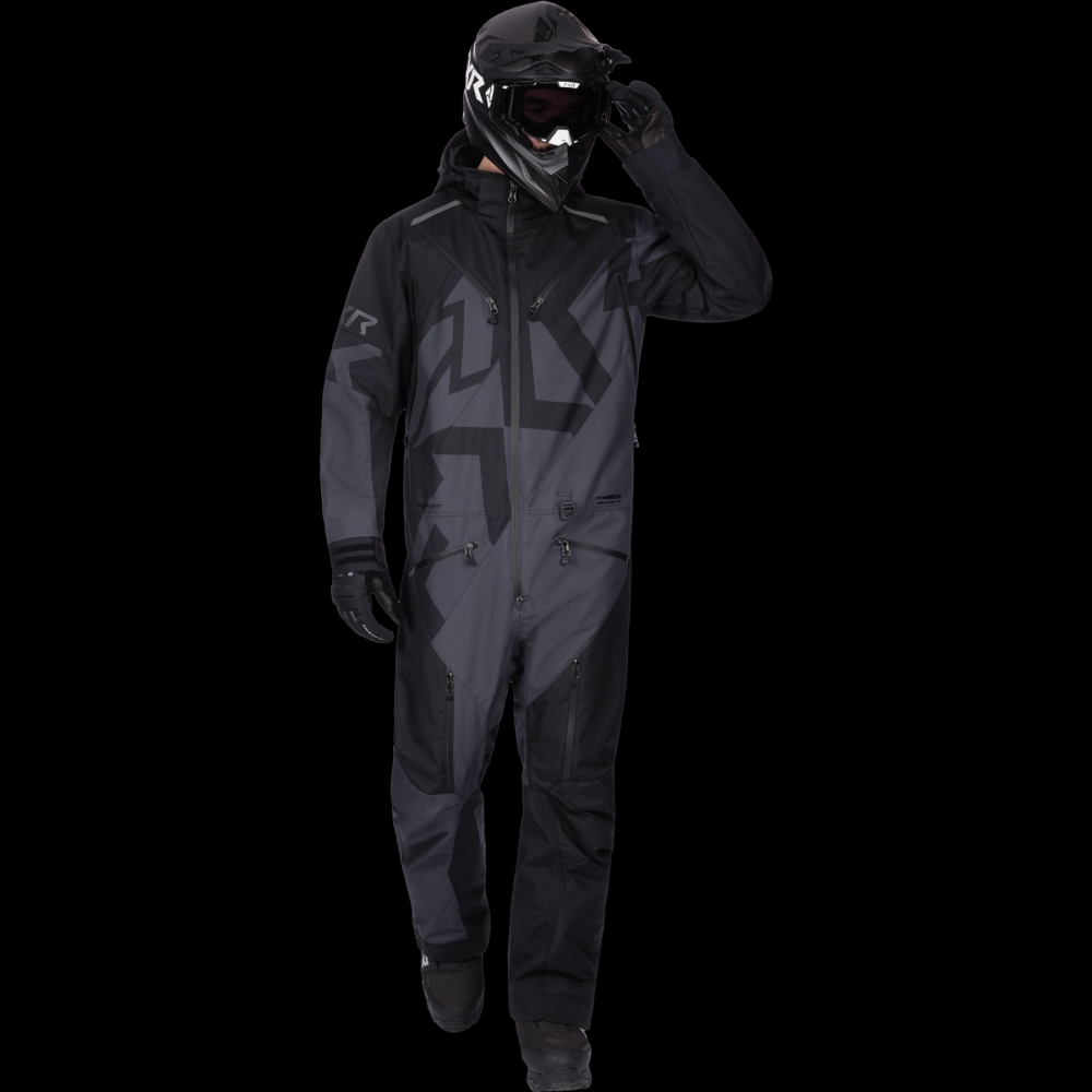 Sort og grå heldress for menn. Den ultimate dressen når man skal på fjelltur.