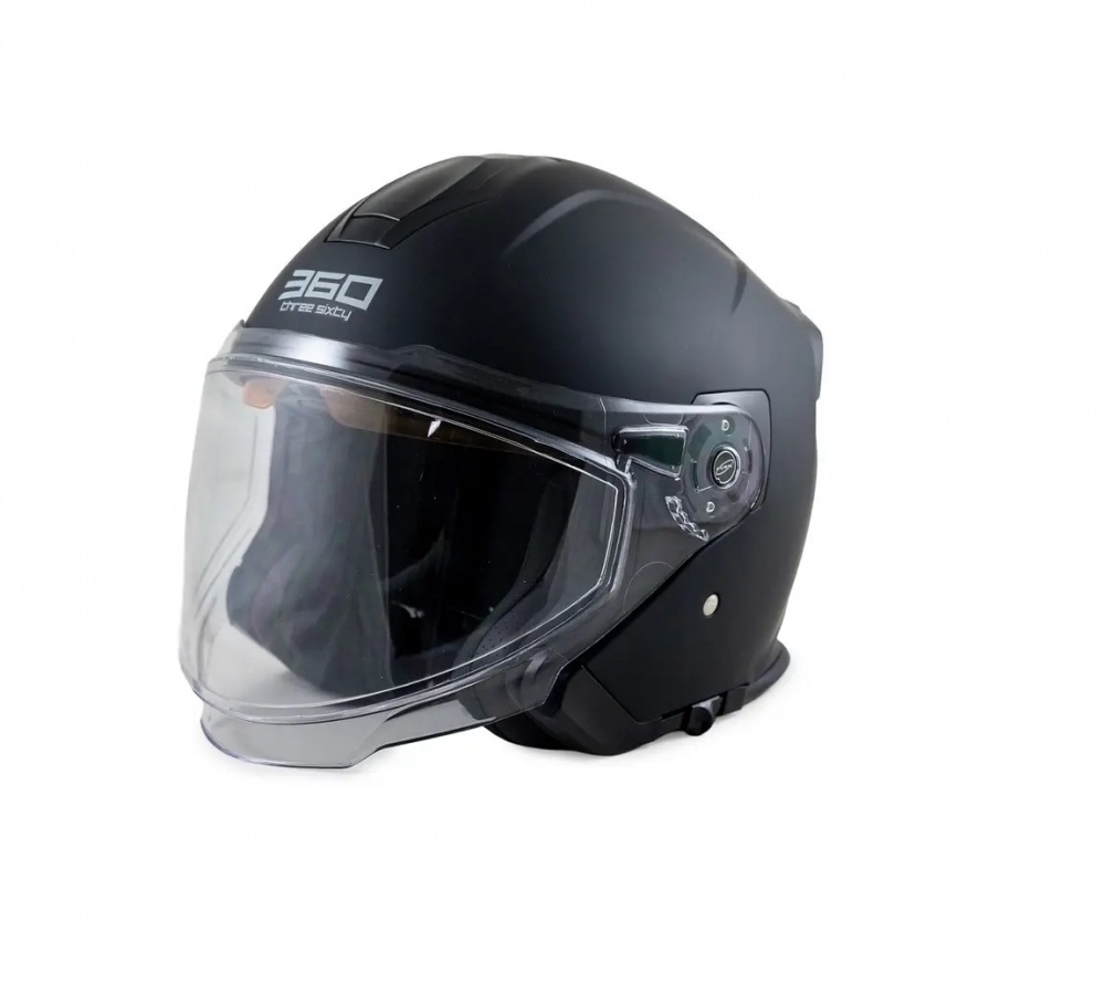 Lett ATV/Scooterhjelm. Gategodkjent visir medfølger.